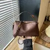 Bolso de Mano Cruzado para Mujer de Cuero Gamuzado con Textura Maillard Vintage Nuevo Otoño e Invierno 2026 Bolso Cruzado de Hombro Único de Nicho