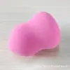 4*6 esencia A Un producto borla de maquillaje sin látex forma de gota de agua calabaza corte oblicuo borla de maquillaje borla para lavar la cara algodón de maquillaje huevo de belleza doble uso húmedo y seco