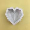 Molde de silicona con forma de cara de amor cortada, para mousse, helado, chocolate, decoración de pasteles, jabón, aromaterapia, molde de yeso para velas