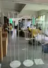 Nova Moldura Quadrada de Acrílico Transparente Janela de Guia Rodoviário Decoração Adereços Mobiliário de Casamento