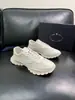 Zapatos Deportivos de Malla de Cuero de Primera Capa Patchwork con Suela Gruesa, Punta Pra Shell, con Plataforma, Antideslizantes, para Viajar, Casuales, para Exportación