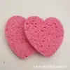 Algodón Desmaquillante Facial Suave Delicado para Mujer, Esponja Lavado Facial de Fibra de Pulpa de Madera Dibujos Animados, Algodón Desechable para Lavado Facial