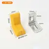 Nuevo Código de Esquina de Plástico Engrosado Conector de Ángulo Recto para Muebles Soporte de Estante Soporte de Panel de Gabinete Código Pequeño para Colgar Venta al por Mayor