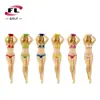Tee de Golf de Buda Modelo de Belleza Sexy en Bikini Tee de Golf de Plástico Accesorios para Campo de Golf