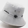 Sombrero de pescador para hombre y mujer de primavera y verano sombrero de sol simple británico para exteriores y ocio protector solar transpirable sombrero de montañismo sombrero de cubo