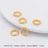 Anillo Antiguo de Oro para Correr Espaciadores Patrón de Dragón Círculo Nube Auspiciosa Colgante Correa para Teléfono Accesorio Piezas para Joyería DIY Venta al por Mayor