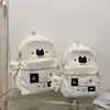 Nova Mochila Infantil de Bolinhas para Aluno do Ensino Fundamental Mochila de Grande Capacidade Dropshipping Estilo Fofo Ins para Ir para a Escola