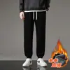 Artículos en Stock821 2302 Algodón Casual Popular Invierno Forro Polar Cálido Engrosado Pantalones Deportivos de Chándal Pesados