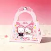 Cajas de dulces nuevas con temática de cachorros, lindas bolsas de dulces de Hello Kitty, cajas de dulces de personajes de dibujos animados, cajas de empaque para recuerdos de boda