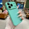 Funda de verano de color sólido con ventana grande instantánea, adecuada para Apple 17 Pro Max, iPhone 18 Pro, cobertura total para 16/15