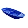 Bote de Plástico Doble Capa Engrosado Bote de Asalto Control y Prevención de Inundaciones Plástico Resistente PE Red Inferior Bote de Pesca Bote Pequeño Bote de Limpieza