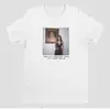 Camiseta Merch de Lana Del Rey para Hombres Mujeres Algodón Ocio Blanco