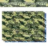 Wx-Camuflagem Verde Militar Azul Camuflagem Tema Sydney Papel 17g Papel de Embrulho à Prova de Umidade Doce Presente Papel de Cópia