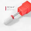 Broca de cerâmica para nail art transfronteiriça de alta qualidade, tipo bala única, ferramenta de lixador de unhas elétrico, broca tipo espiga