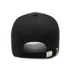 Gorra de béisbol rasgada de nicho para mujer estilo coreano parche bordado que hace que la cara se vea pequeña gorra con visera de copa dura para hombre sombrero para el sol moderno que combina con todo