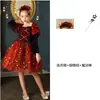 Nuevo Disfraz Infantil de Halloween para Niñas Cosplay Bruja Disfraz para Disfrazar Diablo Vampiro Maquillaje Vestido