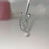Pendientes de Cadena Dulces y Únicos, de Nicho y Versátiles, Sensación de Alta Gama, Brazaletes para Oreja con Colgante de Circonia en Forma de Corazón, Pendientes de Moda de Lujo Ligero