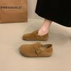 Pantuflas Birkenstock de Suela Gruesa para Mujer para Uso en Exteriores, Zuecos Birkenstock Retro de Deslizamiento para Otoño 2026, Sandalias de Media Pantufla
