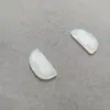 Almofadas de Silicone para Nariz Infantil, Almofadas de Nariz de Encaixe para Óculos, Acessórios Coloridos para Óculos em Formato de Meia-Lua Redutores de Pressão