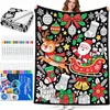 Navidad Árbol de Navidad DIY Manta para Colorear Manta para Colorear Manta para Colorear de Navidad