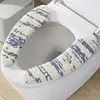Almofada de Assento Sanitário para Uso Doméstico no Inverno, Assento Sanitário Adesivo para Todas as Estações, Novo Pad Sanitário Universal Espessado Lavável para Outono e Inverno