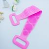 Esfregando Banho Silicone Esfregando Toalha de Banho Costas Masculinas e Femininas Esfregando Lama Esfregando Costas Longas Escova de Banho