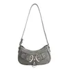 Bolso de Hombro para Mujer Bolso de Mano Moda Americana Dulce Fresca Chica Caliente Nicho Bolsito de Axila Nuevo Bolso de Hombro Versátil Casual