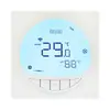 Termostato de aire acondicionado central, unidad fan coil, calentador de agua, panel de control universal para calefacción por suelo radiante, controlador cableado