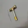 Adorno de Metal Martillo de Thor, Desmontable y Ensamblable, Martillo Sagrado de Moda, Adorno Simple y Elegante para Novio*