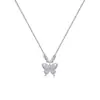 Novo Colar Borboleta Olho de Gato Estilo Chinês Feminino Luxo Leve Design de Nicho Sentido de Moda Ins Estilo Frio Corrente para Clavícula Doce