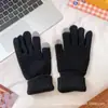 Guantes Tácticos Invierno Hombres y Mujeres Ciclismo Deportes al Aire Libre Forrados de Polar Engrosados Cálidos y a Prueba de Frío Guantes Tácticos 8.18