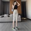 Leggings de verano para mujer, ajustados, de cintura alta, para usar en exteriores, para yoga, para la barriga y la cadera.