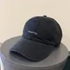 Gorra de Béisbol Bordada Delgada Estilo Coreano Ins Primavera/Verano para Mujeres Streetwear Protección Solar Visera Hace que la Cara Parezca Más Pequeña Gorra de Béisbol de Copa Suave Hombres de Moda