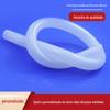 Tubo Trançado de Silicone é Resistente a Altas Temperaturas e Alta Pressão, Tubo de Silicone Trançado de Camada Dupla com Malha de Grau Alimentício, Mangueira, Borracha de Silicone