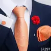 Venta Caliente Transfronteriza para Hombre Negocios Gama Alta Corbata Formal de Bolsillo para Negocios Set de Corbata 8cm Grande Suministro Listo