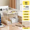 Estante de Almacenamiento de Escritorio Portavasos Estante Bolsita de Té Taza de Té Juego de Té Organizador Multicapa Estante de Almacenamiento Escurridor de Encimera