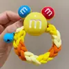Pasador Infantil de Bob Esponja Goma Elástica Famosa en Internet Tocado para Flequillo Pasador para Cabello Suelto Bolas para el Cabello de Niña Accesorios para el Cabello