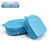 Modelo Nuevo Transfronterizo en Colores Macarrón, Patrón de Logo Personalizable, Almacenamiento de Cable de Carga para Auriculares Estilo Cremallera, Billetera de Monedas de Silicona