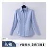 Nueva Camisa Blanca de Manga Corta de Verano 2026 para Funcionarias Públicas, Tops Profesionales de Trabajo para Negocios, Camisas para Entrevistas, Versátil