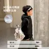 Abrigo para Niños Invierno Nuevo Estilo Ligero de Plumón de Pato Blanco Chaqueta de Plumón Cálida Protección contra el Frío Niños Grandes Otoño Invierno Ropa con Capucha