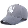 Gorra de Béisbol de Protección Solar de Verano con Visera Amplia, Letras Bordadas Estilo Coreano, Adecuada para Hombres y Mujeres, para Todas las Estaciones