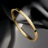 Pulsera Popular Transfronteriza de Acero de Titanio Brillante para Mujer, Pulsera de Acero Inoxidable para Niñas, Pulsera de Gama Alta que No se Desvanece al por Mayor