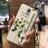 Adecuado para Samsung Note3/N9008 soporte para teléfono móvil pulsera funda cordón serie flor funda protectora funda suave de silicona