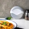 Cortador de pizza caliente para cocina doméstica, corte libre, mini, conveniente, fácil limpieza, cortador de pizza de acero inoxidable