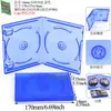 Gc Game Box Caja de Juego Gamecube Caja de Repuesto para Juego Caja de Disco de 8 cm con Ranura para Tarjeta Caja para Disco Mini CDDVD
