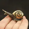 Venta Caliente Transfronteriza Latón Retro Pequeño Insecto Caracol Sólido Adornos Decoración de Escritorio Manualidades Inserto para Incienso