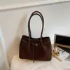 Bolso Tote Casual Retro de Nicho Coreano para Viajes, Bolso Melard, Gran Capacidad, Elegante Bolso de Hombro para Mujer