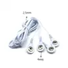 Cable de electrodo de fisioterapia con hebilla DC2.5/3.5 uno a dos/uno a cuatro cable conductor de masajeador de fisioterapia