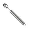Cuchara para hacer bolas de fruta cuchara para bolas de fruta cuchara para bolas molde para modelar oruga elegante acero inoxidable 304 tallado artefacto de sandía