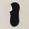 Calcetines mujer color liso transpirables desodorantes verano finos cortos invisibles antideslizantes con primavera otoño e invierno calcetines tipo barco para damas